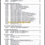 KOMATSU FG40ZTU-10 FG40-45-50ATU-10 PARTS MANUAL