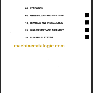 KOMATSU FB10EX 14EX 15EX(G) 18EX(G)-7 SHOP MANUAL