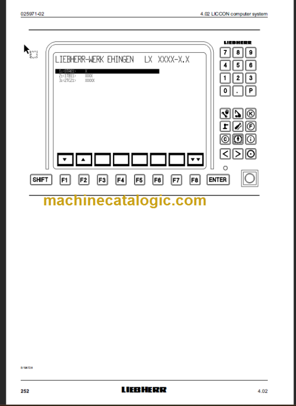 LIEBHERR LTM1220 5.2 Operating instructions