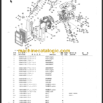 TAKEUCHI TB030(B) Compact Excavator Parts Manual