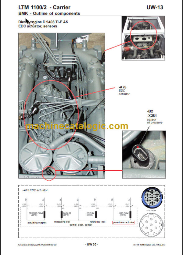 LIEBHERR LTM 1100-2 TRAINING DOCUMENTATION