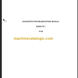 NAVISTAR EGES175-1 DIAGNOSTIC MANUAL