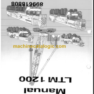 LIEBHERR LTM1200 Service Manual