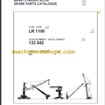 LIEBHERR LR1100 PARTS CATALOGUE