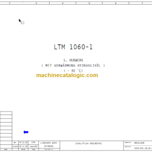 LIEBHERR LTM 1060-1 HUBWERK