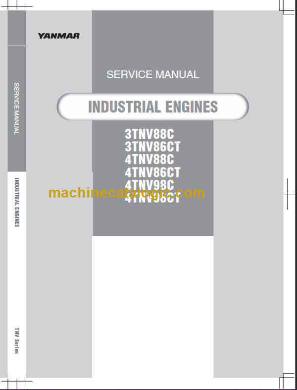 YANMAR 4TNV98C SERVICE MANUAL