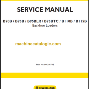 B90B-B95B-B95BLR-B95BTC-B110B-B115B SERVICE MANUAL