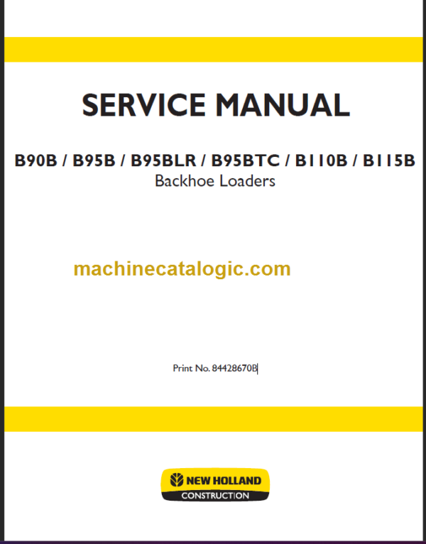 B90B-B95B-B95BLR-B95BTC-B110B-B115B SERVICE MANUAL