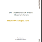 NAVISTAR HV SERIES INTERACTIVE SCHEMATICS