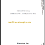 NAVISTAR MAXXFORCE DT9-DT10 ENGINE SERVICE MANUAL