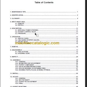 NAVISTAR TRWROSS-TAS 40-55-65-85 SERVICE MANUAL