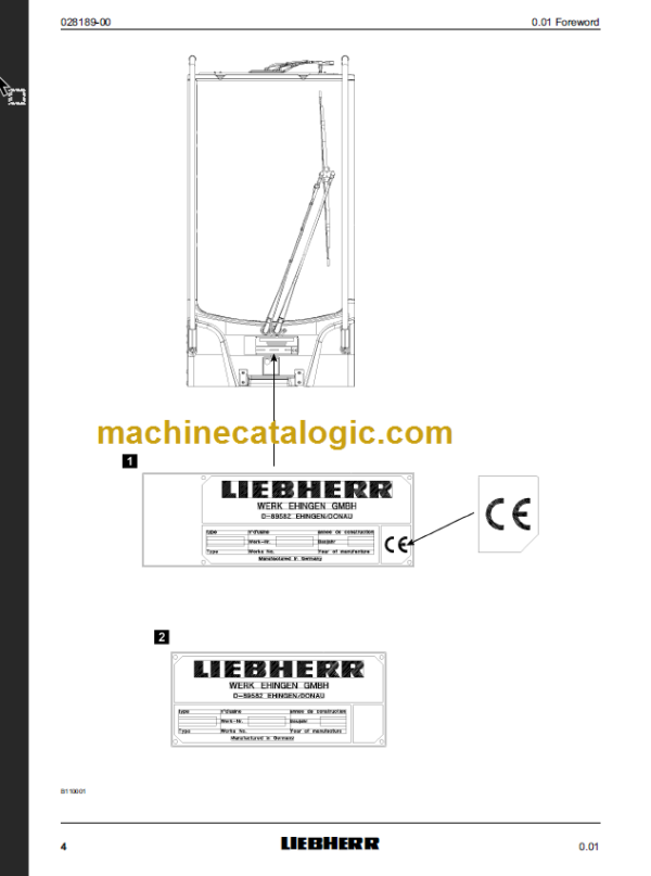 LIEBHERR LTM 1400NX Operaiting instructions