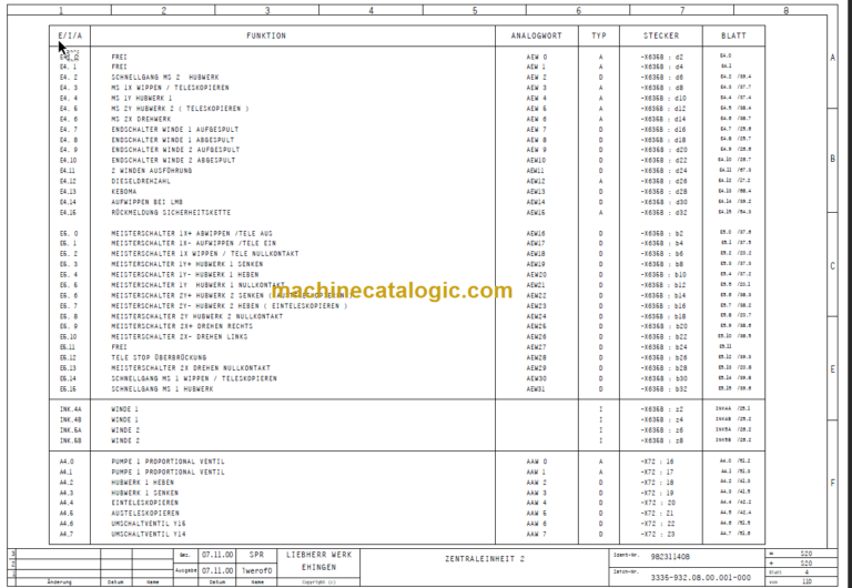 LIEBHERR LTM 1060-1 HUBWERK