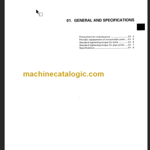 KOMATSU FB20EX(G) 25EX(G)-5 SHOP MANUAL