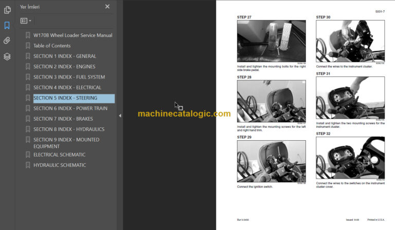 W170B TIER3 SERVICE MANUAL