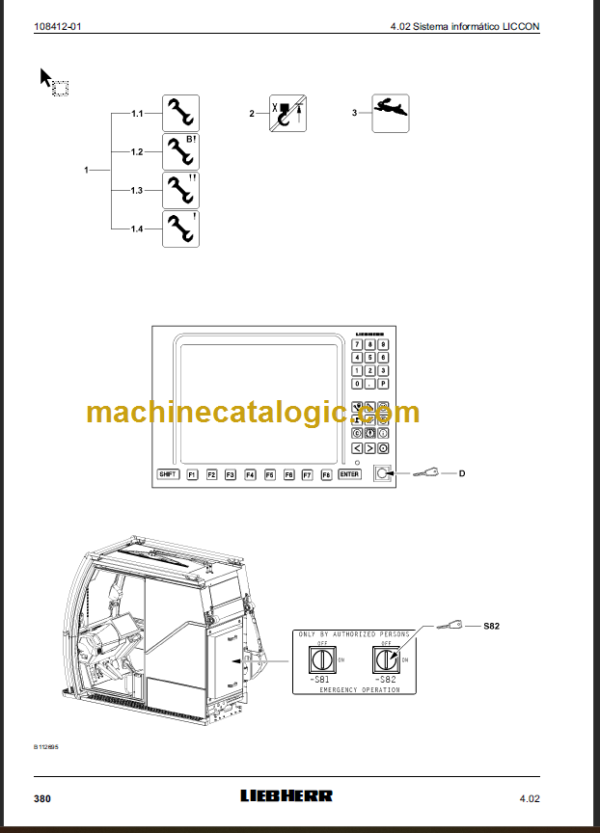 LIEBHERR LTM 1220 5.2 MANUAL DE INSTRICCIONES SP