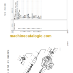 KOMATSU FH100-1 120-1 135-1 160-1 PARTS BOOK