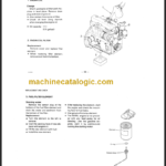 KOMATSU FD60H 70H 80H-5 OPERATION MANUAL