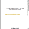 NAVISTAR IC BUS BE-CE BODY CIRCUIT DIAGRAMS