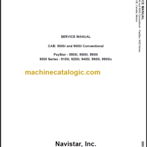 NAVISTAR 5000i-9000i SERVICE MANUAL