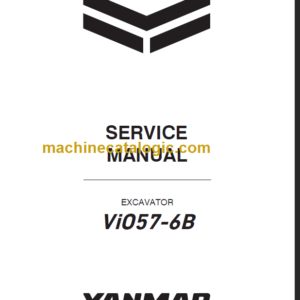 YANMAR VIO57-6B SERVICE MANUAL