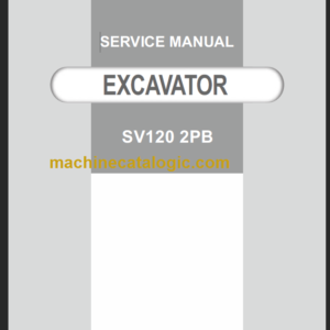 YANMAR SV120 2PB SERVICE MANUAL