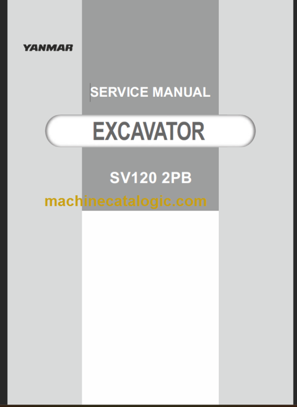 YANMAR SV120 2PB SERVICE MANUAL