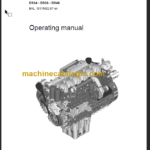 LIEBHERR D934 D936 D946 OPERATING MANUAL