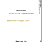 NAVISTAR MAXXFORCE 11-13 ENGINE DIAGNOSTIC MANUAL