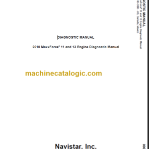 NAVISTAR MAXXFORCE 11-13 ENGINE DIAGNOSTIC MANUAL