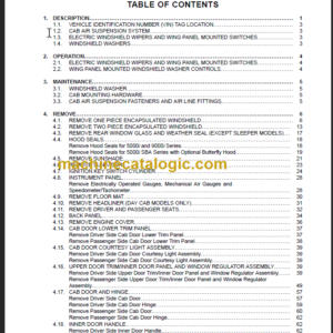 NAVISTAR 5000i-9000i SERVICE MANUAL