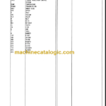 TAKEUCHI TB290 Hydraulic Excavator Parts Manual