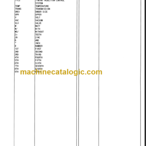 TAKEUCHI TB290 Hydraulic Excavator Parts Manual