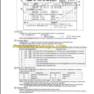 TAKEUCHI TB1160W Hydraulic Excavator Parts Manual