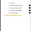 KOMATSU FB30EX-5 SHOP MANUAL