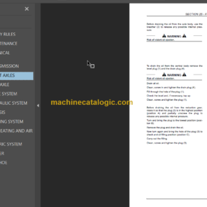 B90B-B95B-B95BLR SERVICE MANUAL 2011