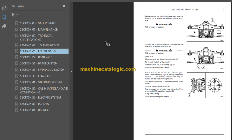 B90B-B95B-B95BLR SERVICE MANUAL 2011