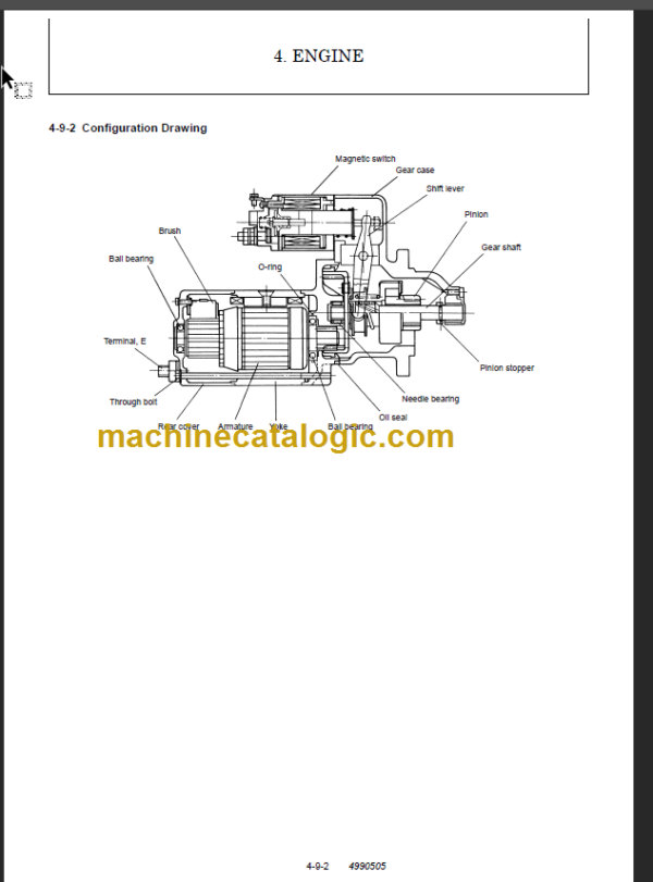 YANMAR SV100 SERVICE MANUAL