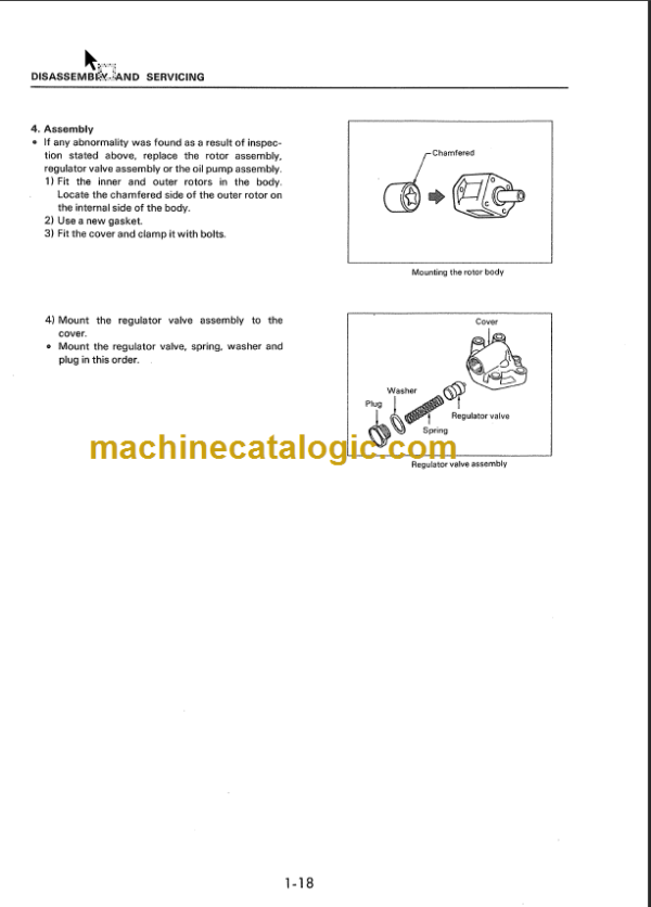 KOMATSU Z24(ZB) SHOP MANUAL