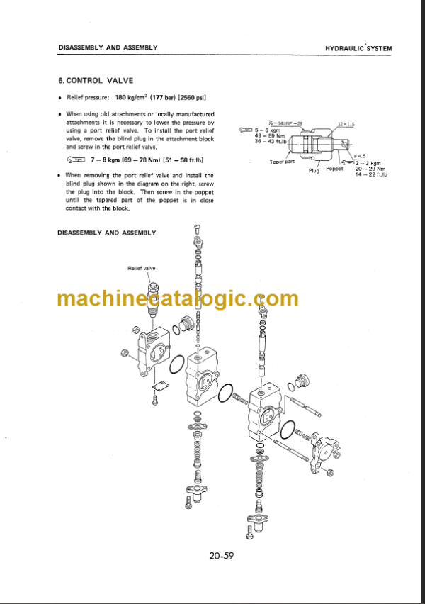 KOMATSU FB15H 18H-5 SHOP MANUAL