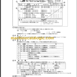 TAKEUCHI TB1160W Hydraulic Excavator Parts Manual EngineAC