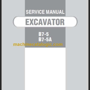 YANMAR B7-5-B7-5A SERVICE MANUAL