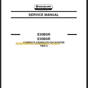 E30BSR-E35BSR TIER 4 SERVICE MANUAL
