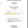 LIEBHERR LTM1100 5.2 Operating instructions