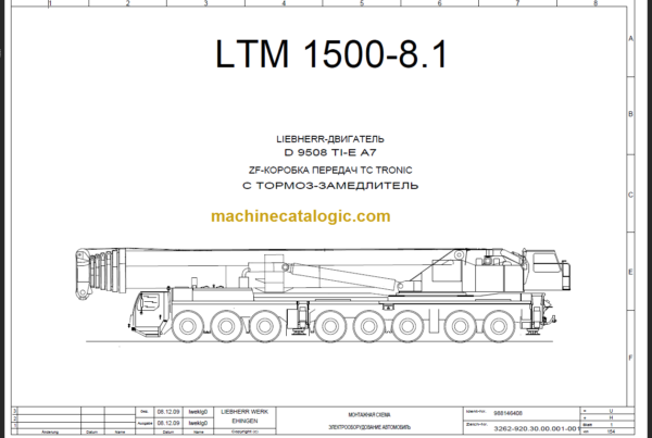 LIEBHERR LTM1500 8.1