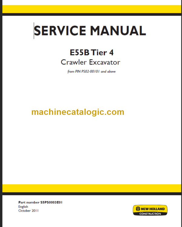 E55B TIER 4 SERVICE MANUAL