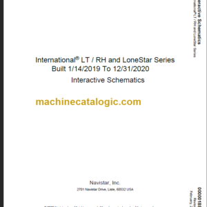 NAVISTAR LT-RH-LONESTAR INTERACTIVE SCHEMATICS