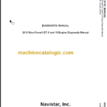 NAVISTAR MAXXFORCE DT9-DT10 ENGINE DIAGNOSTIC MANUAL