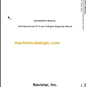 NAVISTAR MAXXFORCE DT9-DT10 ENGINE DIAGNOSTIC MANUAL