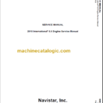 NAVISTAR 6.6 ENGINE SERVICE MANUAL